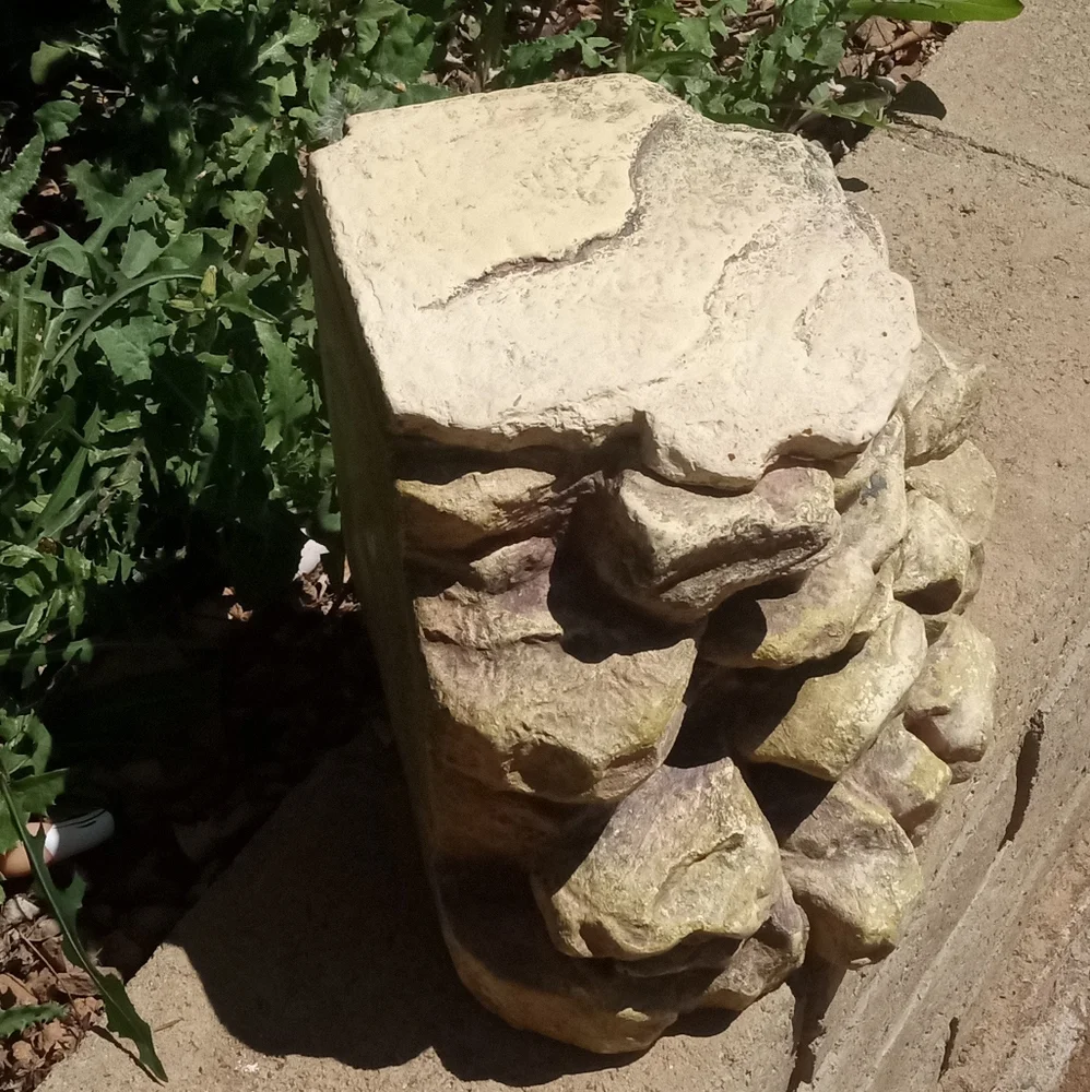 Tetrafauna Terrarium Corner Rock Filter Waterfall.